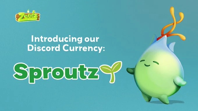 Zeedz Sproutz Discord currency announcement